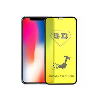 Imagem de Pelicula de Gel 5D Iphone X Cobre Tela Toda