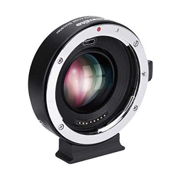 Imagem de Adaptador Commlite CM-EF-EOSM Lente Canon EF para Canon EOS-M Mirrorless Autofoco Eletrônico Booster 0.71x