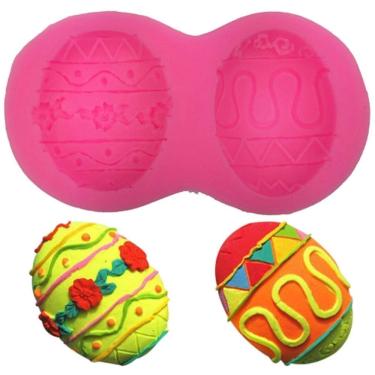 Imagem de Molde De Silicone Ovos De Páscoa