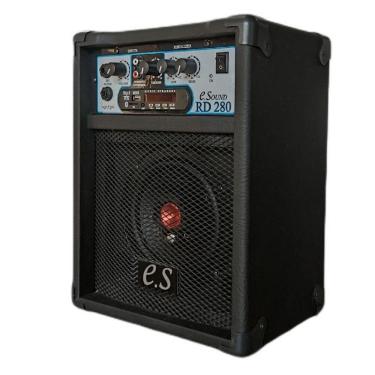 Imagem de Caixa De Som Amplificada Microfone/Guitarra/Violão/Bluet