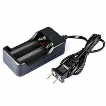 Imagem de 2 Baterias Carregador Dock e LED Toch Plug Dock para Modelo 18650 Li-ion
