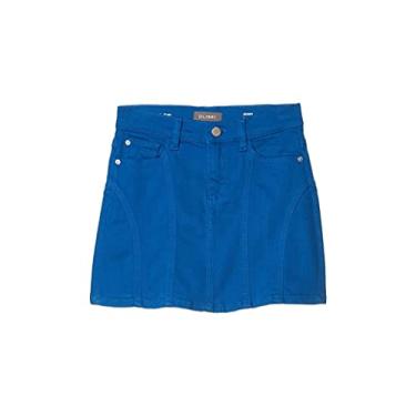 Imagem de DL1961 Minissaia infantil Jenny para meninas, Cobalto, 14