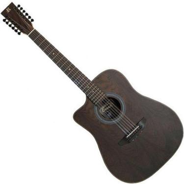 Imagem de Violão Folk Canhoto 12 Cordas Atv Fosco Aço Artec Edge Rx415