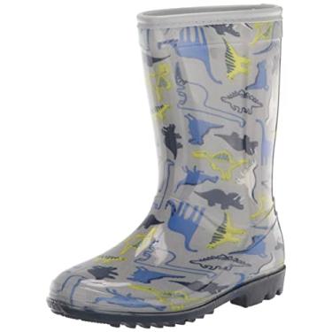 Imagem de Carter's Bota de chuva unissex infantil Nick, Grey
