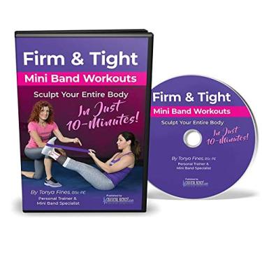 Imagem de Critical Bench DVD para exercícios com mini faixas firmes e apertadas; inclui download digital