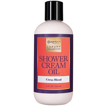 Imagem de Ginger Lily Farm's Botanicals Óleo para creme de banho, mistura de cítricos, 237 ml