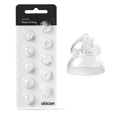 Imagem de Cúpulas de substituição Oticon para aparelhos auditivos MiniRite (potência de 8 mm)