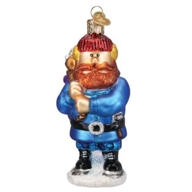 Imagem de Old World Christmas Enfeite soprado de vidro Yukon Cornelius para árvore de Natal