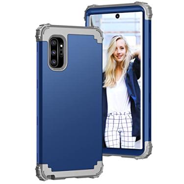 Imagem de Capa ultrafina projetada para Samsung Galaxy Note 10 Plus, capa protetora três em um TPU + PC capa de telefone protetora de silicone ultrafina à prova de impacto, proteção de nível militar, telefone protetor