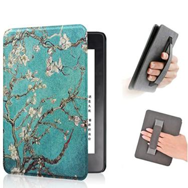 Imagem de Capa compatível com a 11ª geração do Kindle lançado em 2022, modelo (C2V2L3). Capa à prova de queda com alça de mão e despertar para hibernar automático, não para Kindle Paperwhite de 11ª geração