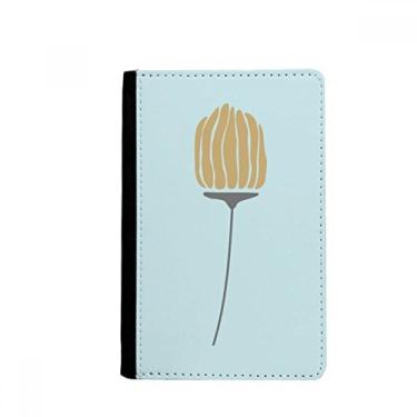 Imagem de Porta-passaporte Bud Abstract Plants Art Pattern Notecase Burse Carteira Capa Cartão, Multicolor