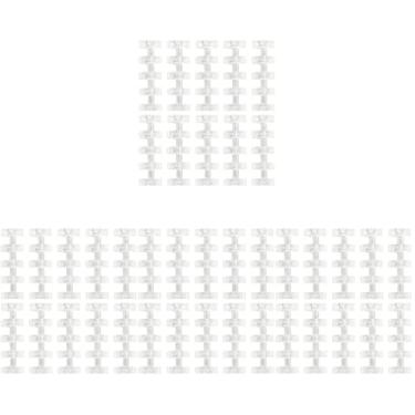 Imagem de STOBOK 40 Peças Encadernador Anéis De Livro De Plástico Anéis De Plástico Para Cartões Anéis De Fichário Circulares Anéis De Papel De Folha Solta Álbum De Foto Dobradiça Escritório