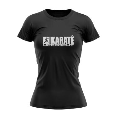Imagem de Camisa Fem Karate Fight Dry Tech UV-50 - Preta - XG