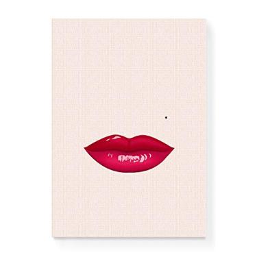 Imagem de Arte Maníacos Quadro Decorativo em Tela Canvas Boca - 23x16,25cm