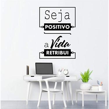 Imagem de Adesivo de Parede Frase mod53 Motivacional tamanho 50cmx70cm