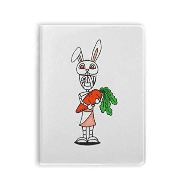 Imagem de Caderno de coelhos Egypt Mummy Horus Hat Caderno de capa macia Diário