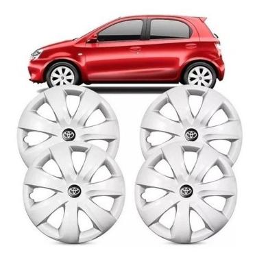 Imagem de Jg Calota Toyota Etios 2014 2015 Aro 14 Roda Ferro Ar1401pta