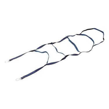 Imagem de Escada de corda de embarque universal portátil com fivela de escalada para caiaque inflável (azul)