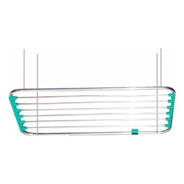 Imagem de Varal De Teto Aluminio Não Enferruja Grande 80cm