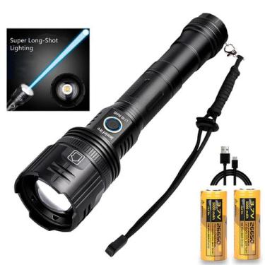 Imagem de Lanterna Laser Tática Titanium Pro Camping T9 Trilha Led Usb - Bivena