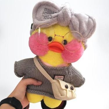 Imagem de Brinquedos De Pelúcia Pato Lalafanfan Kawaii De 30 Cm Pato