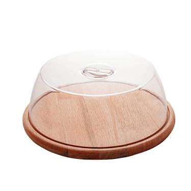 Imagem de BOLEIRA MADEIRA COM TAMPA LIPTUS 31x15cm