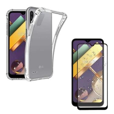 Imagem de Kit Capinha Anti Shock + Película Vidro 3D 9D Compatível LG K22+
