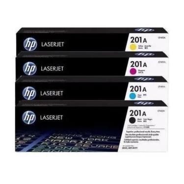 Imagem de Kit 4x Cores Toner HP 201A M252DW M277DW I B+C+Y+M Original