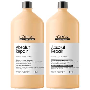 Imagem de Kit Loréal Absolut Repair Shampoo E Condicionador 1500ml