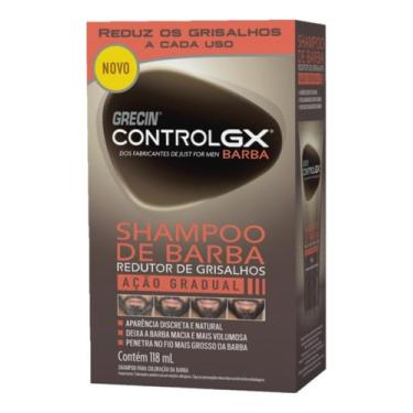 Imagem de Grecin Control Gx Shampoo De Barba Redutor Grisalhos 118ml