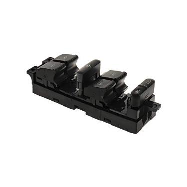 Imagem de HARUMA 1J4959857D Interruptor de janela dianteira esquerda para 99-06 VW Golf Jetta Passat 4 portas para 1999-05 Jetta 99-06 Golf 98-05 Passat 6 botões