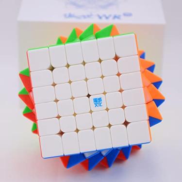 Imagem de Bukefuno MoYu Aoshi WR M 6x6 Cubo Mágico Magnético Moyu Aoshi WRM Puzzle 6x6x6 Magic Cube Speed
