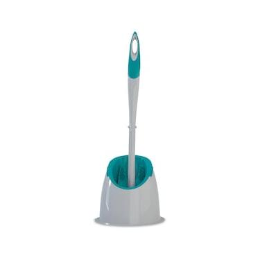 Imagem de Escova Sanitária Emborrachada com Suporte FlashLimp - 1 Peça