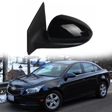 Imagem de Espelhos de porta do lado do motorista adequados para Chevrolet Cruze 2009-2014 Acessórios de carro Montagem do espelho retrovisor lateral Lente ajustável de substituição, aquecimento