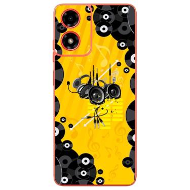 Imagem de Capa Adesivo Skin354 Verso Para Motorola Moto G04S (2024)