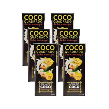 Imagem de Água de Coco Quadrado 27unx200ml Maracujá