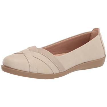 Imagem de LifeStride Women's Northern Ballet Flat, Almond Milk, 11