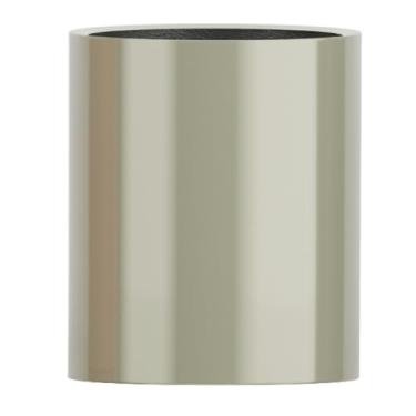 Imagem de Vaso Fibra De Vidro Vietnamita Vitrificado Cilindro Decorativo 50x36cm (Champagne)