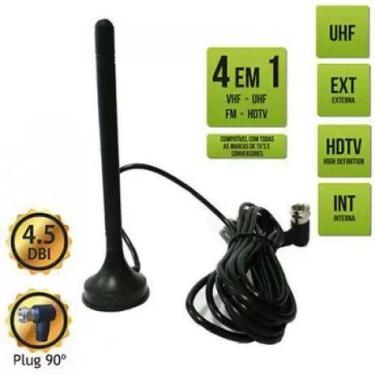 Imagem de Antena Digital Interna Externa 4.5dbi 3 Metros - FX-ANT-6 - ds