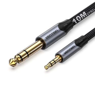 Imagem de Cabo P2 X P10 Estéreo DJ 10 Metro Profissional Nylon Vention