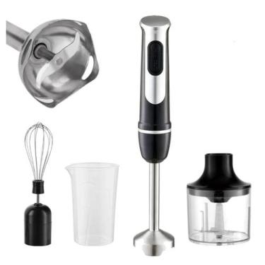 Imagem de Mixer Vijodi 4 em 1 Inox Batedor Fue Miniprocessador 600w Misturador T