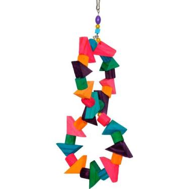 Imagem de Brinquedo para Papagaio Calopsita Balanço Nospet Melro