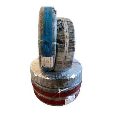 Imagem de Fio Fe Telefone Aa 80 Pead 500m 2x0,50 Anatel Int E Externo - Generica