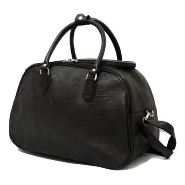 Imagem de Mala Bolsa de viagem de mão, a bordo, pequena reforçada - FF, Preto