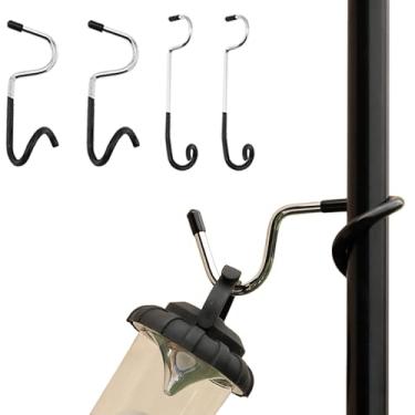 Imagem de Kuyafenni Gancho de luz externa para cabide de lâmpada de barraca de acampamento, alimentadores de pássaros, luzes de jardim; gancho de poste resistente e antiderrapante para iluminação de quintal, 2