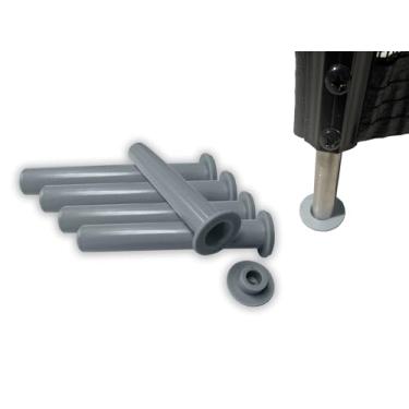 Imagem de Life Saver Pool Fence Cerca de segurança de malha removível 178-G5 para piscinas, cinza