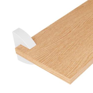 Imagem de Suporte Bico de Tucano para Prateleira  Kit com 2 Pares - Deliquadros,