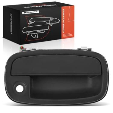 Imagem de A-Premium Maçaneta externa do lado do motorista dianteiro esquerdo compatível com Kia Sportage 2000, Sportage 2001-2002 2 portas, preto texturizado, substituição # 0K026-59410