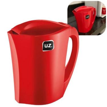 Imagem de Jarra Gold 1,5 Litros De Plástico Água Suco Vermelho UZ Utilidades