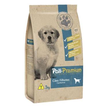 Imagem de Alimento Completo Poli Premium Ração Para Cães Filhotes Sabor Frango 3